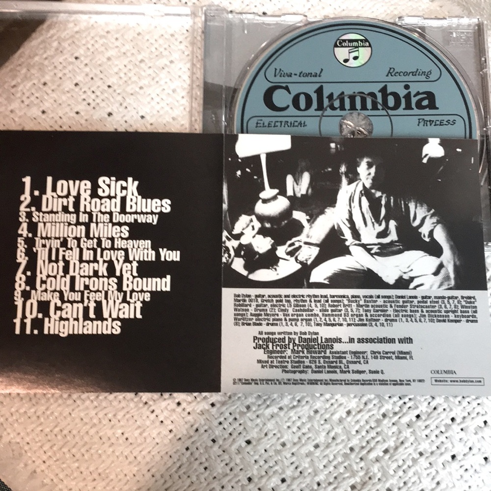 Bob Dylan CD “Time Out Of Mind” - Picture 5 of 6